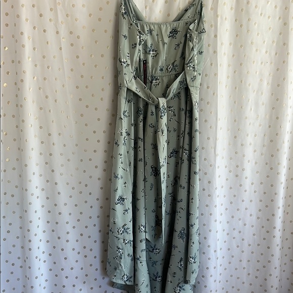 No Boundaries Green Floral Dress - Picture 5 of 11